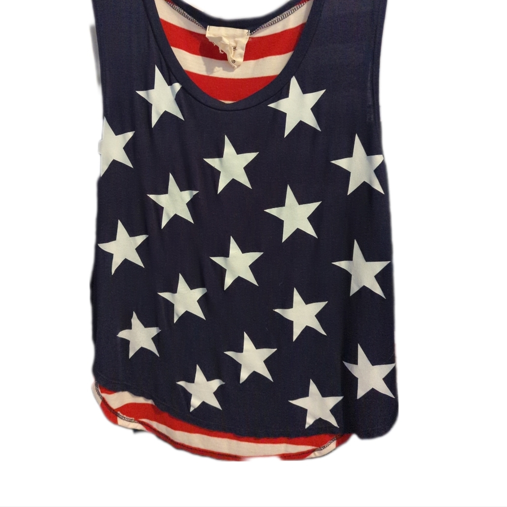 American Rebel Flag Tank Top